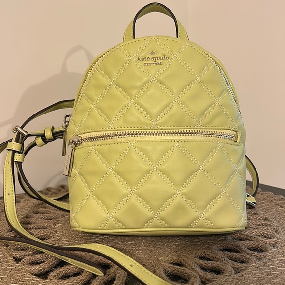 kate spade Handbags - Kate Spade Natalia Mini Backpack, Lime NWOT